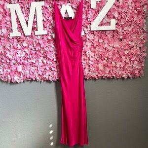 Elegant Pink Evening Dress